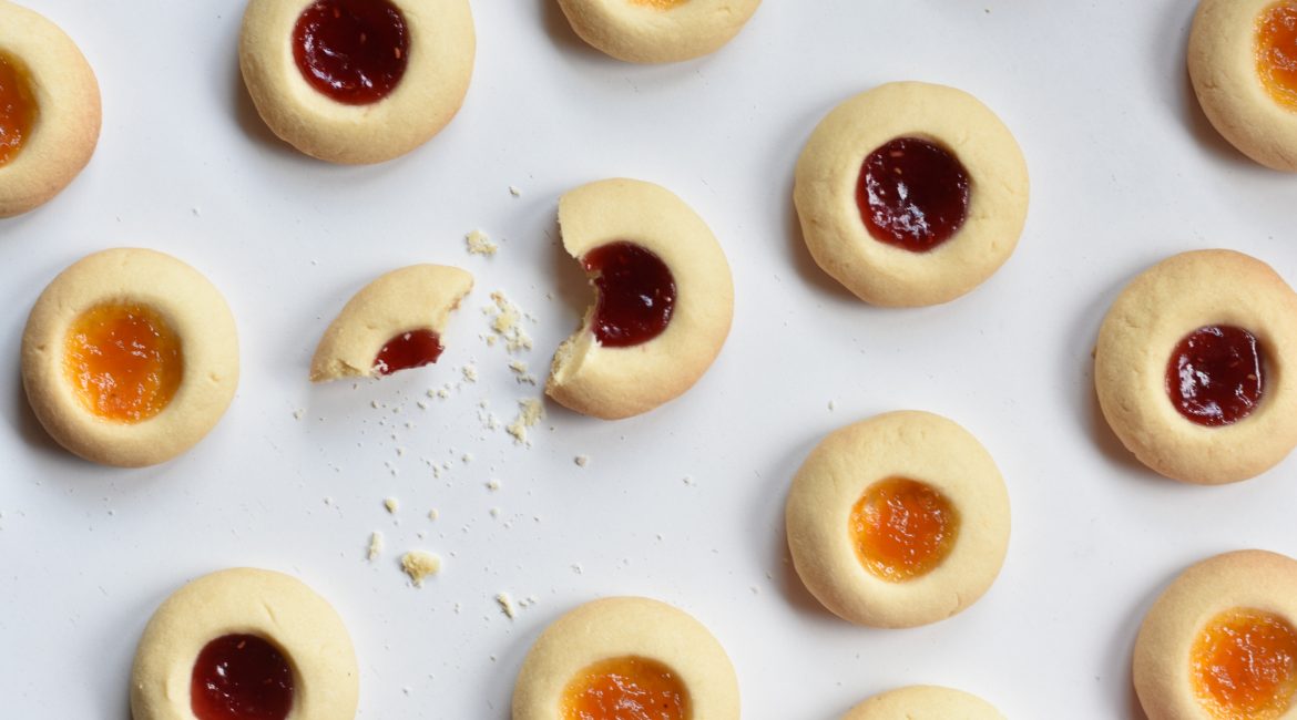Easy Jam Drops (Thumbprint Cookies) Baking Envy