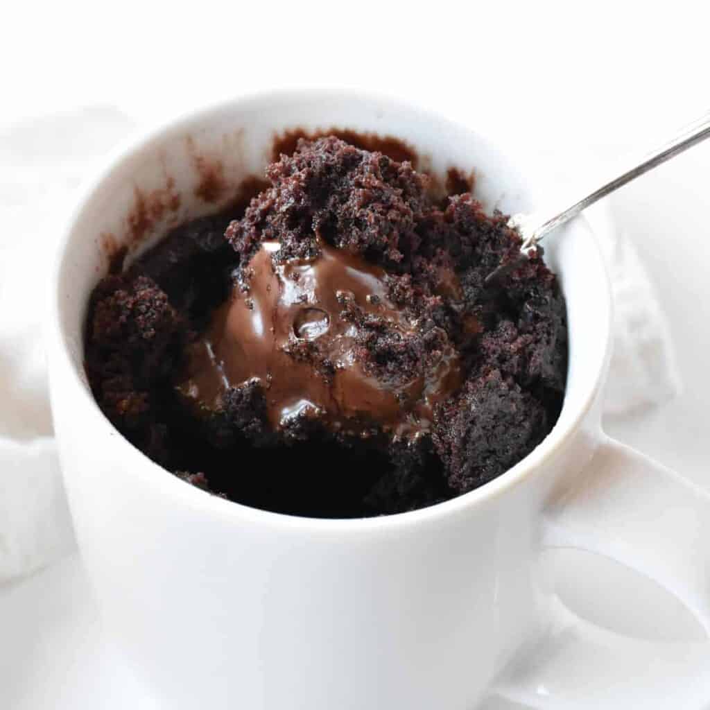 Chocolate Lava Mug Cake (viral TikTok recipe) Baking Envy