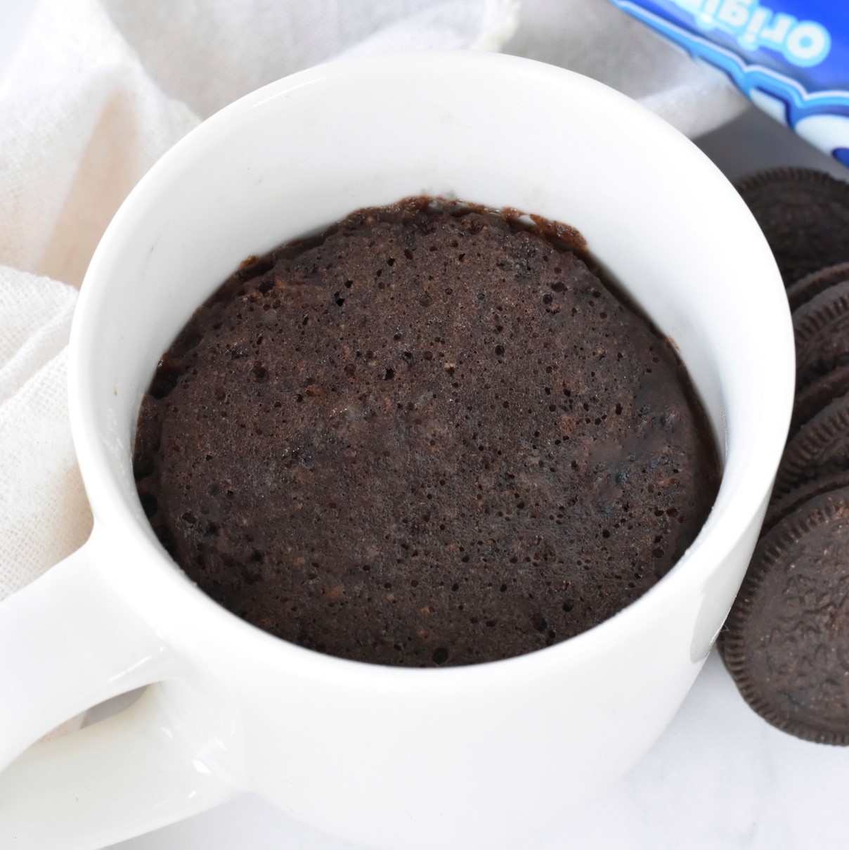 1-Minute Microwave Chocolate Chip Cake - Sugar & Spice by Radhika